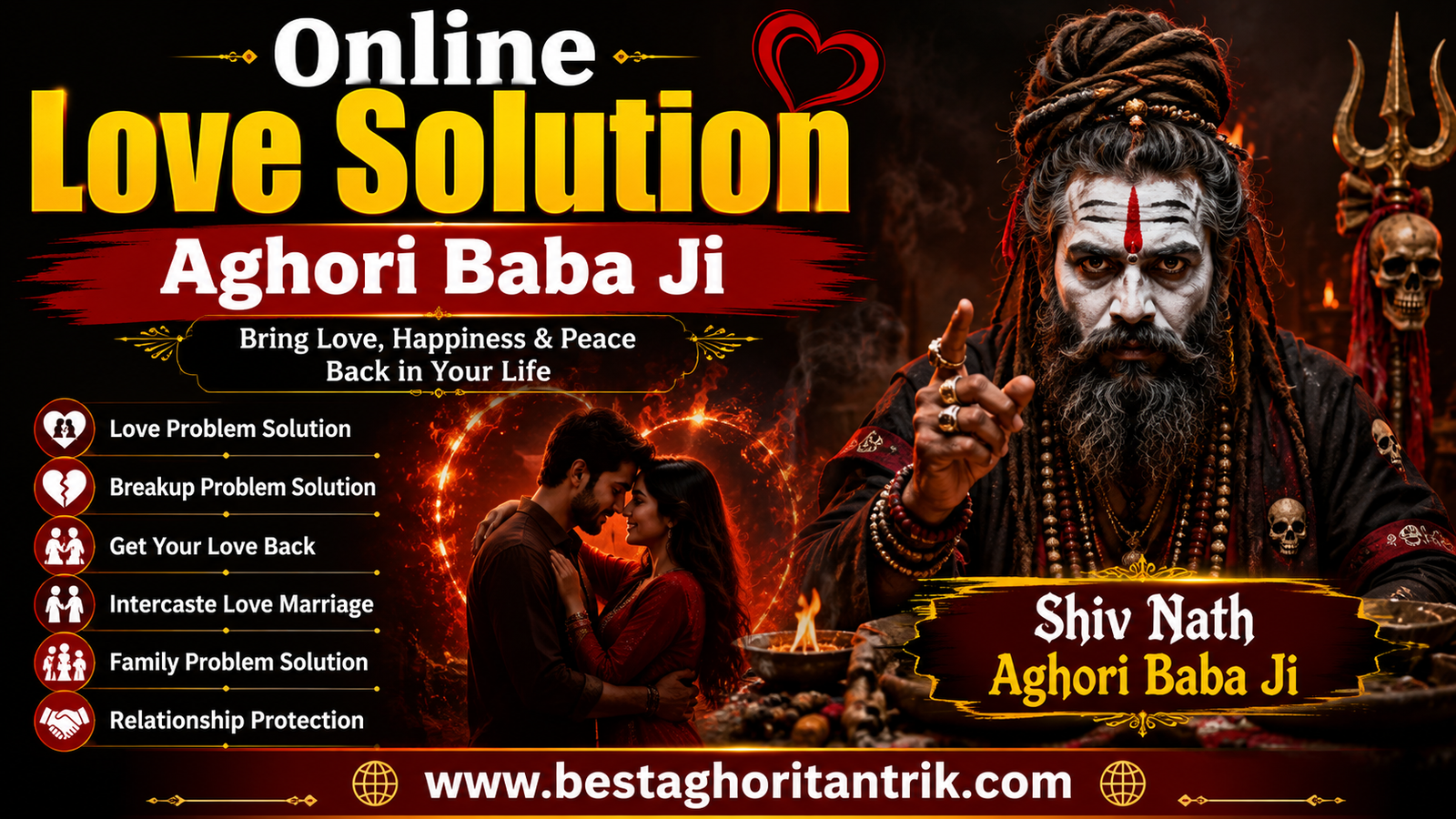 Online Love Solution Aghori Baba Ji